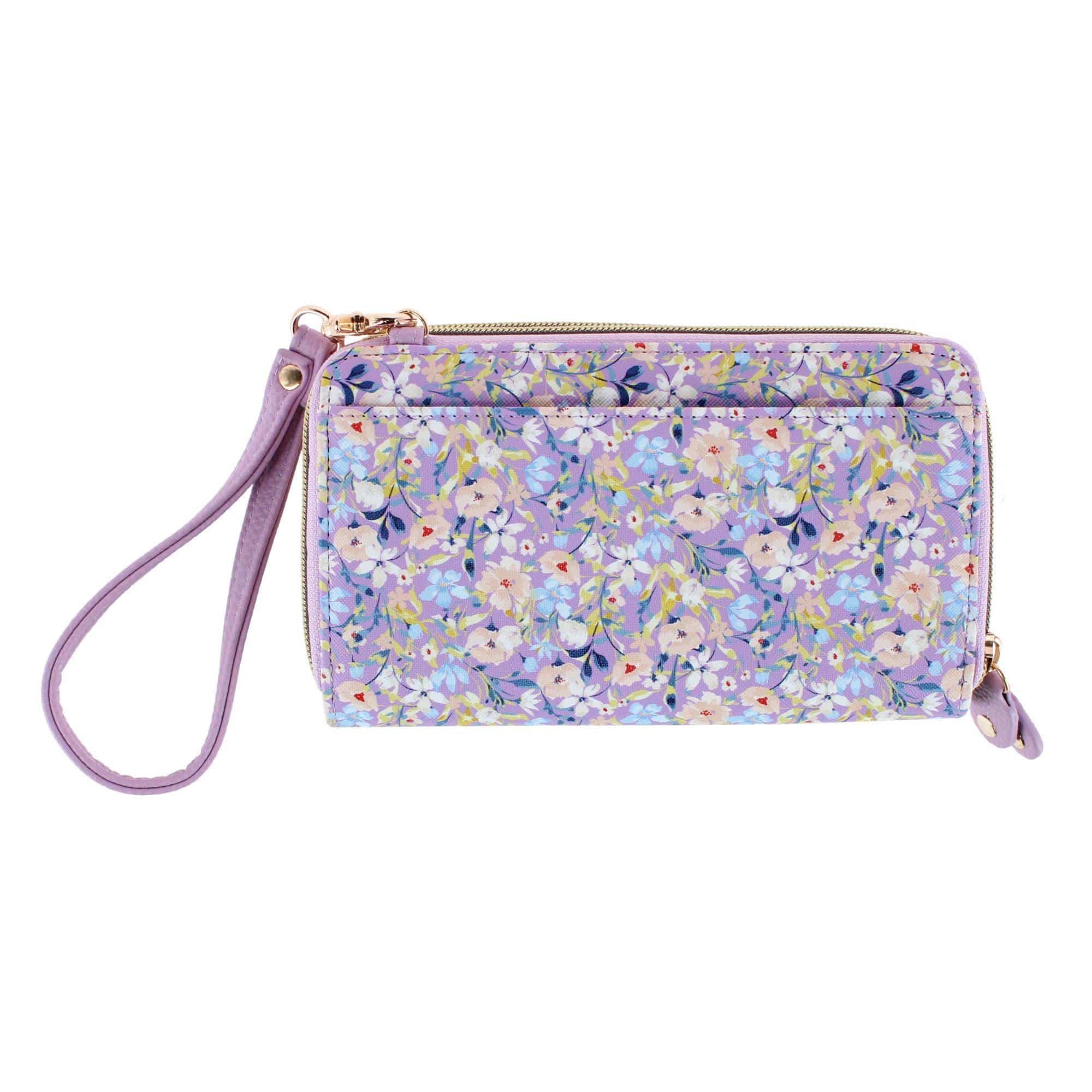 Buxton Women's Styling Premium Faux Leather Ultimate Organizer - Fresh Air Lilac