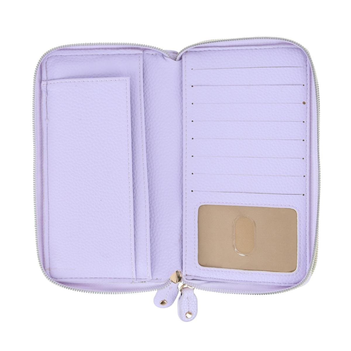 Buxton Women's Styling Premium Faux Leather Ultimate Organizer - Lilac