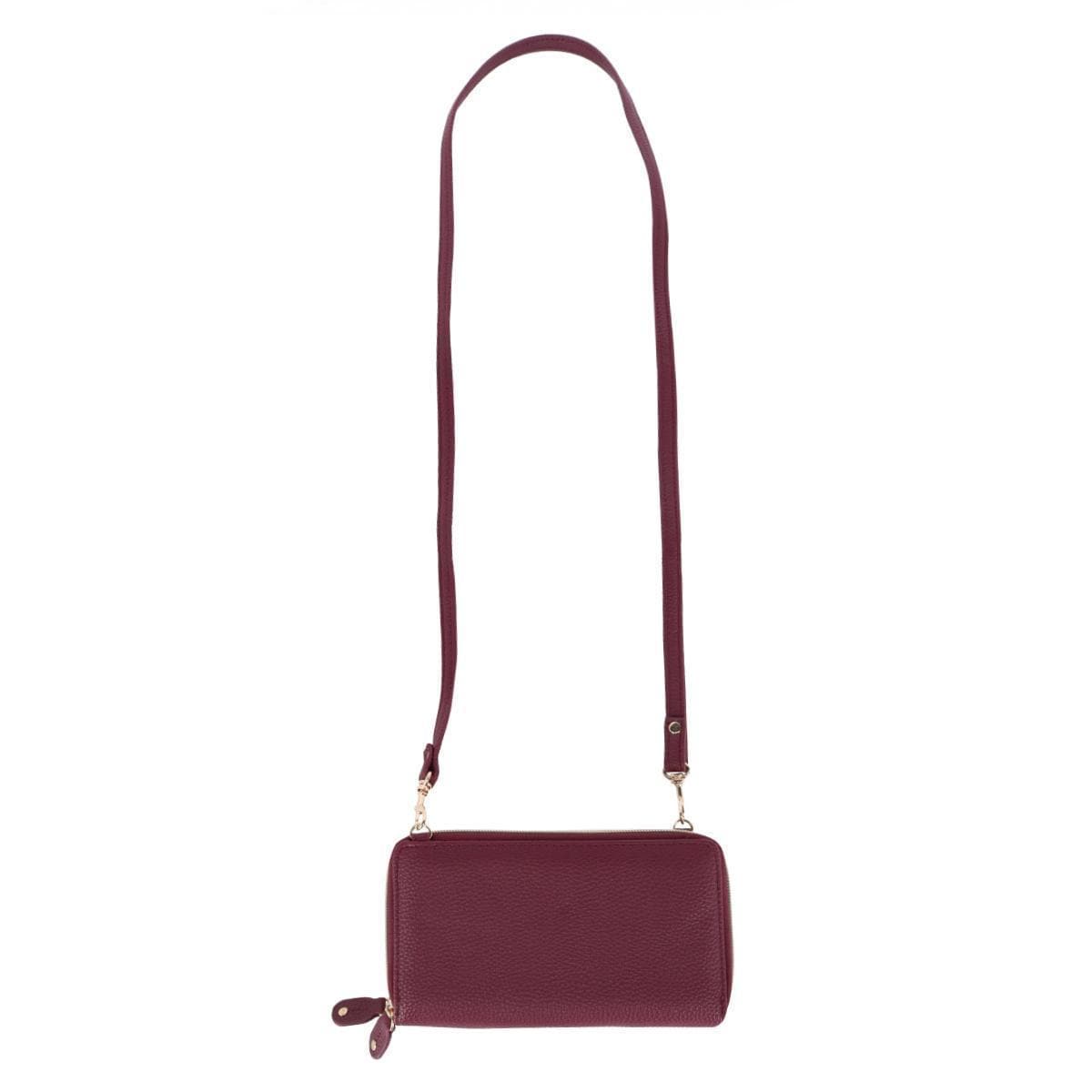 Buxton Women's Styling Premium Faux Leather Ultimate Organizer - Merlot