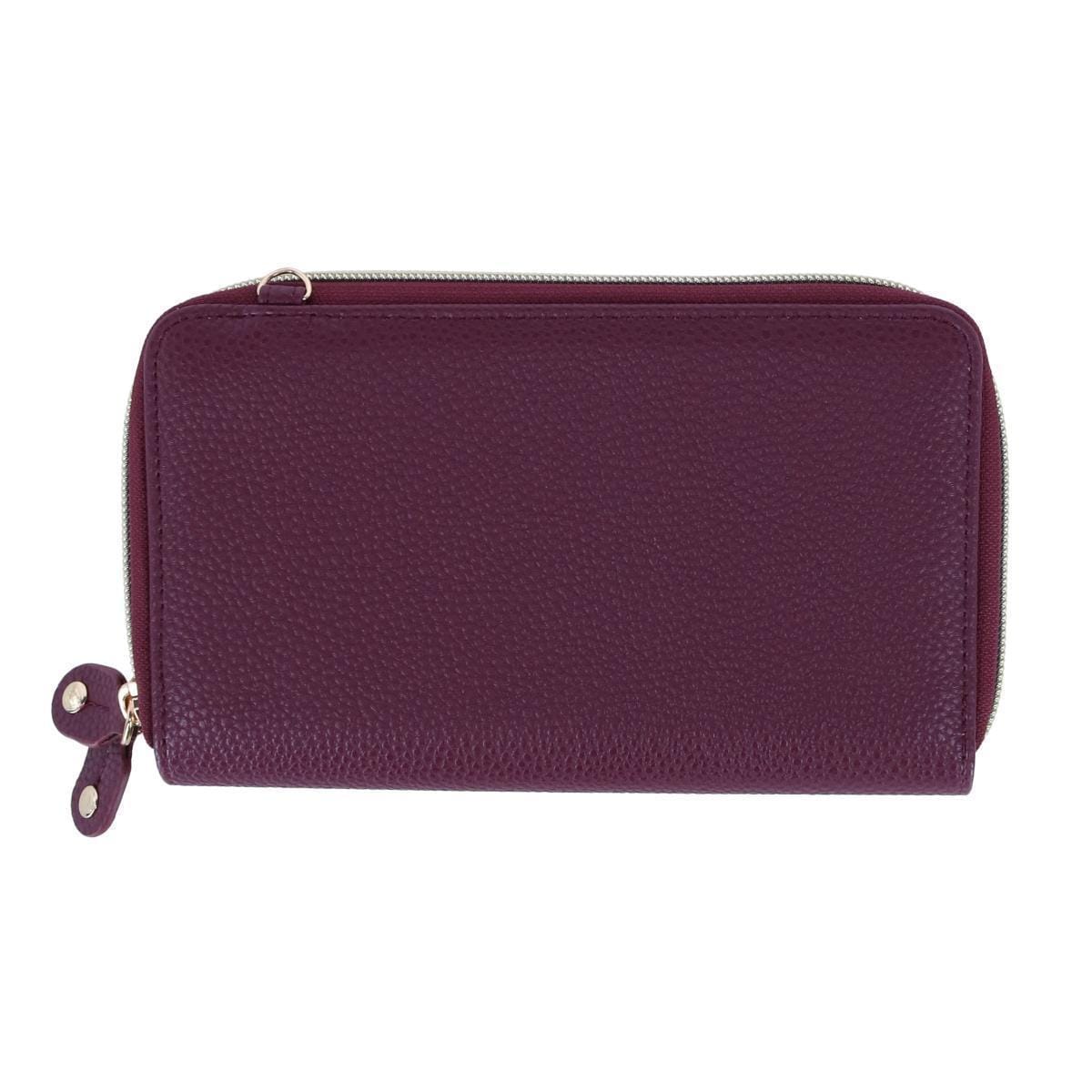 Buxton Women's Styling Premium Faux Leather Ultimate Organizer