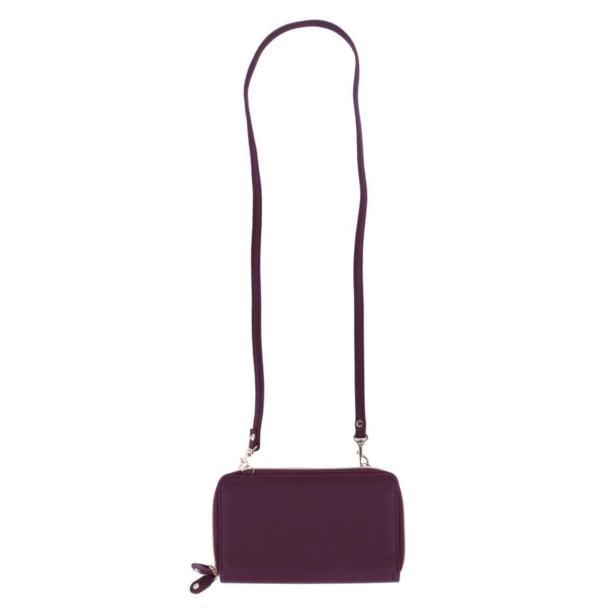 Buxton Women's Styling Premium Faux Leather Ultimate Organizer - Oxblood