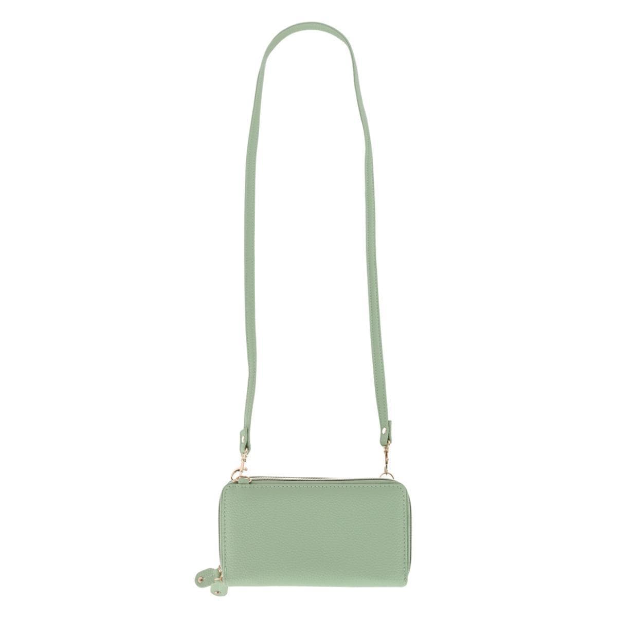 Buxton Women's Styling Premium Faux Leather Ultimate Organizer - Sage Green