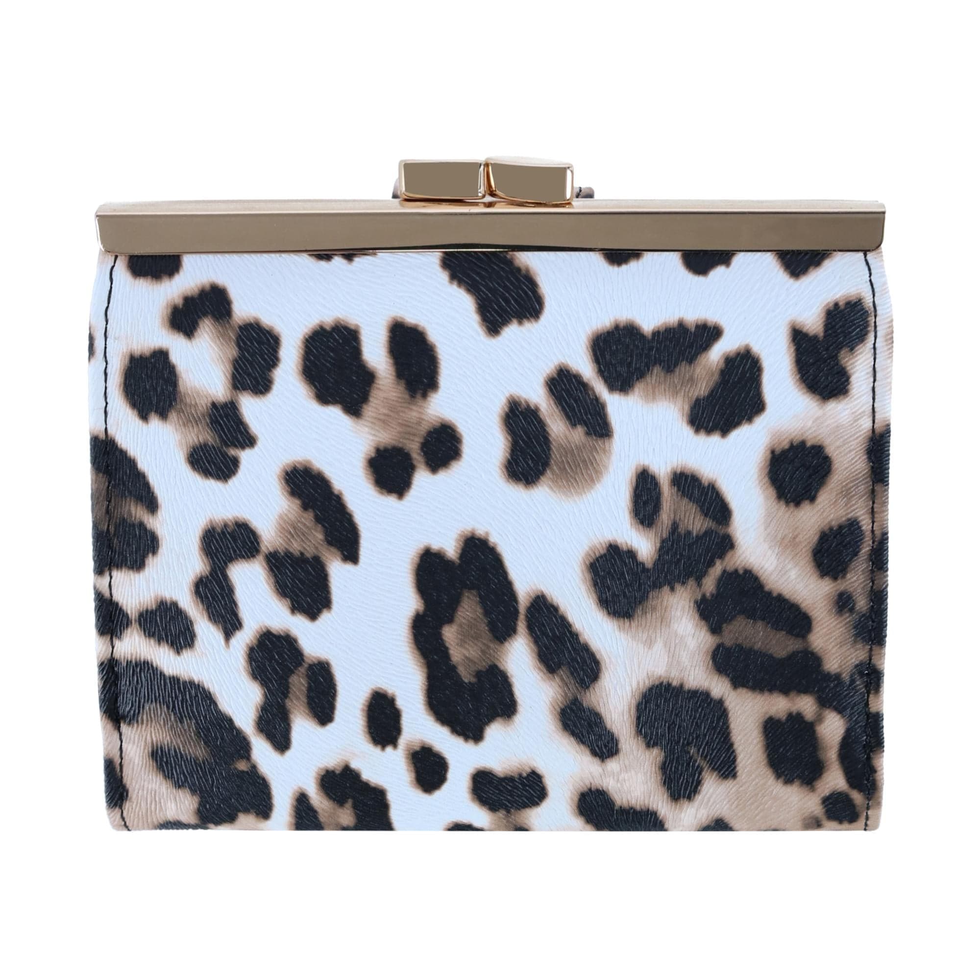 Buxton Women's Leopard Print Vegan Leather Lexington Wallet - Leopard Print