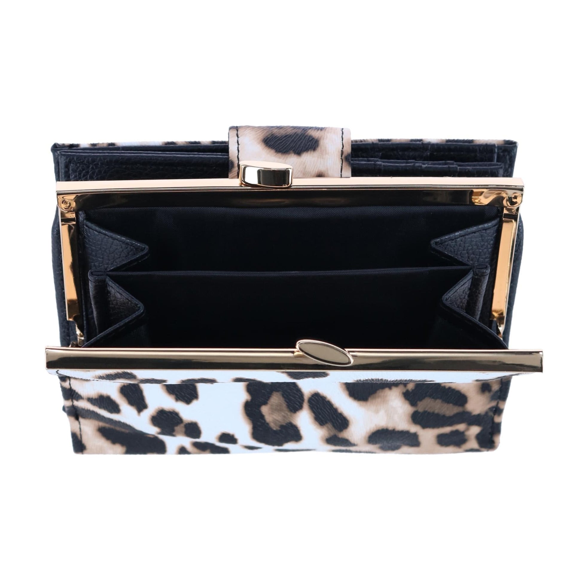 Buxton Women's Leopard Print Vegan Leather Lexington Wallet - Leopard Print