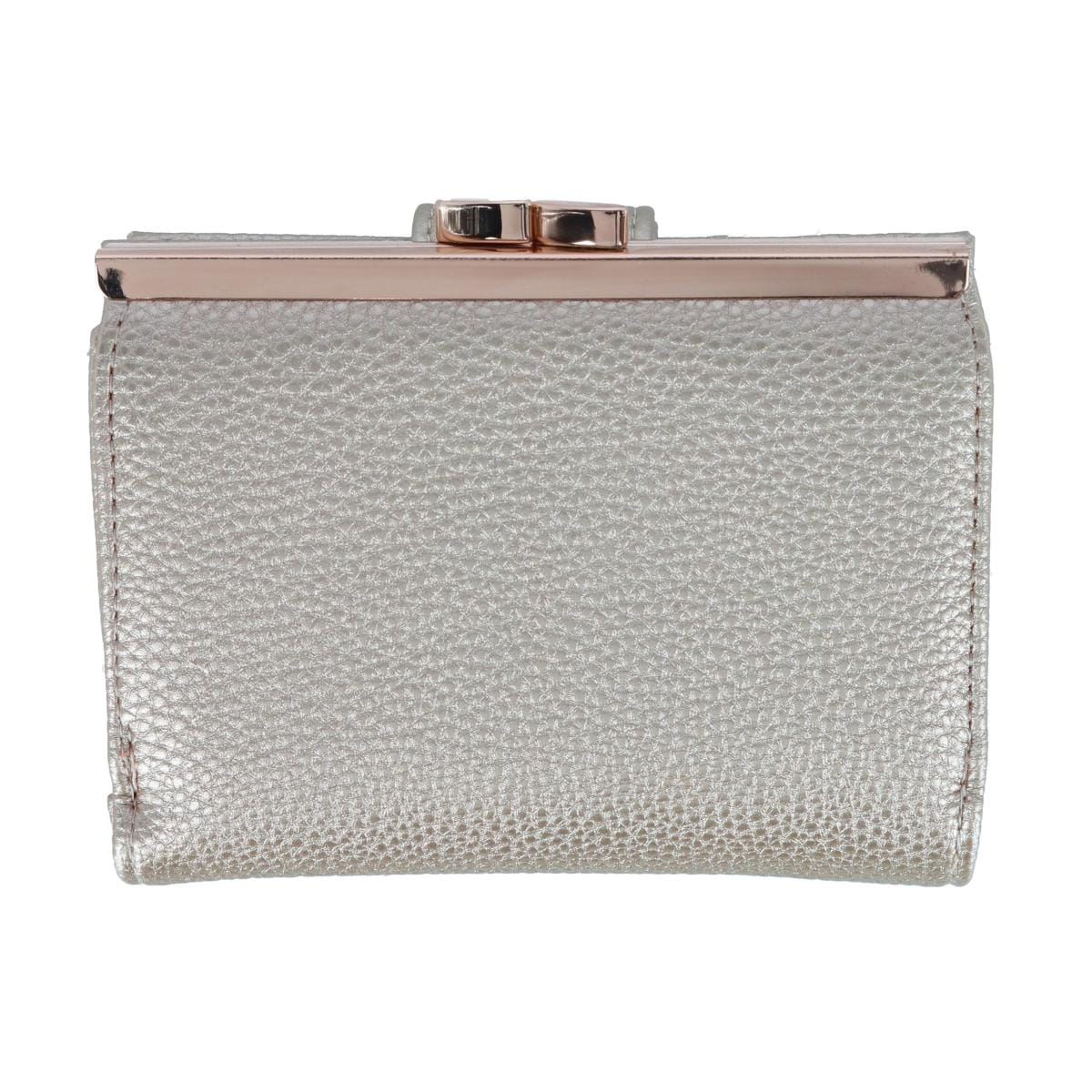 Buxton Women's Beautiful Premium Faux Leather Lexington Wallet - Gold