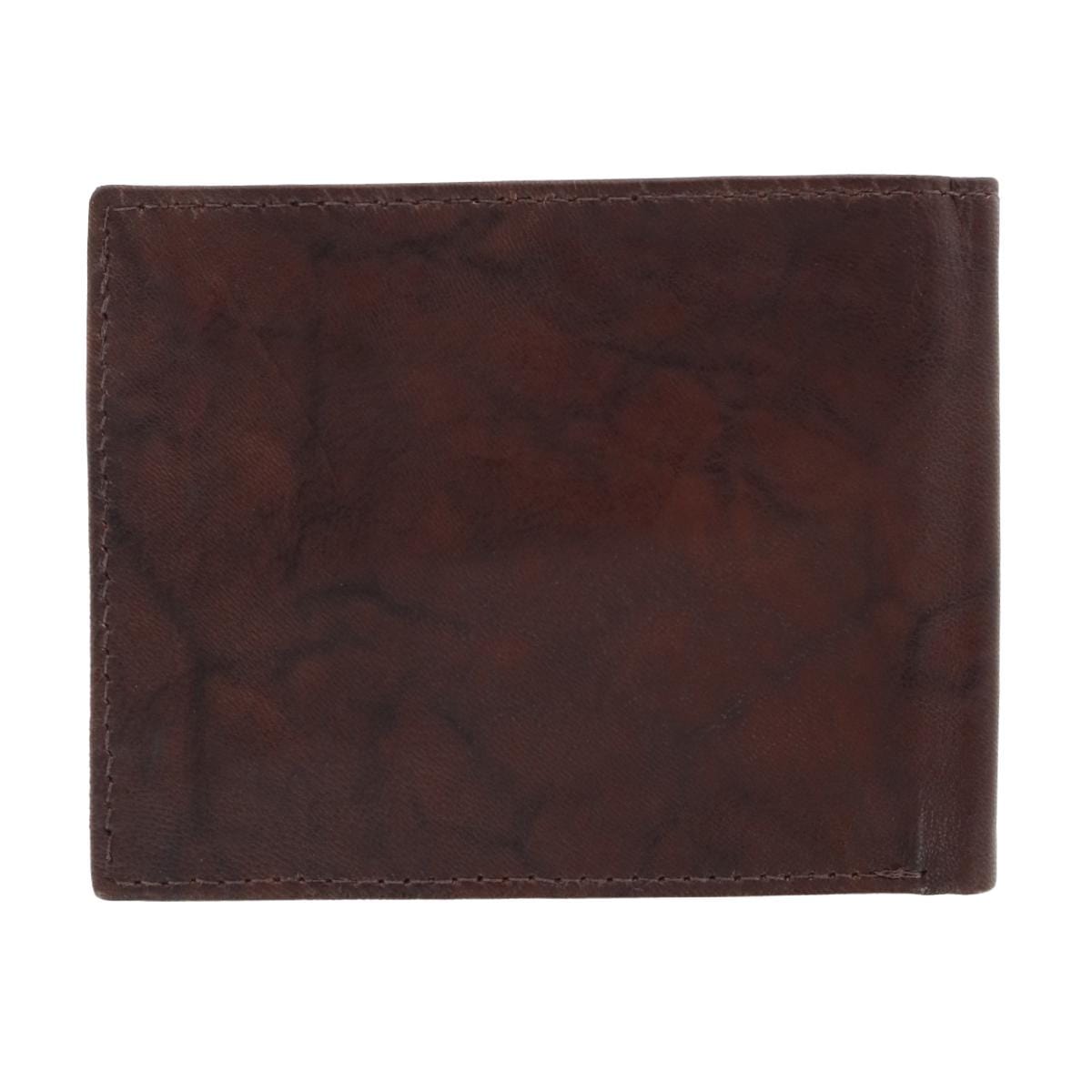 Buxton Men's Dakota Leather RFID Bifold Wallet - Men's Dakota Leather RFID Bifold Wallet