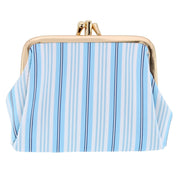 Women's Premium Faux Leather Triple Frame Coin Purse Wallet