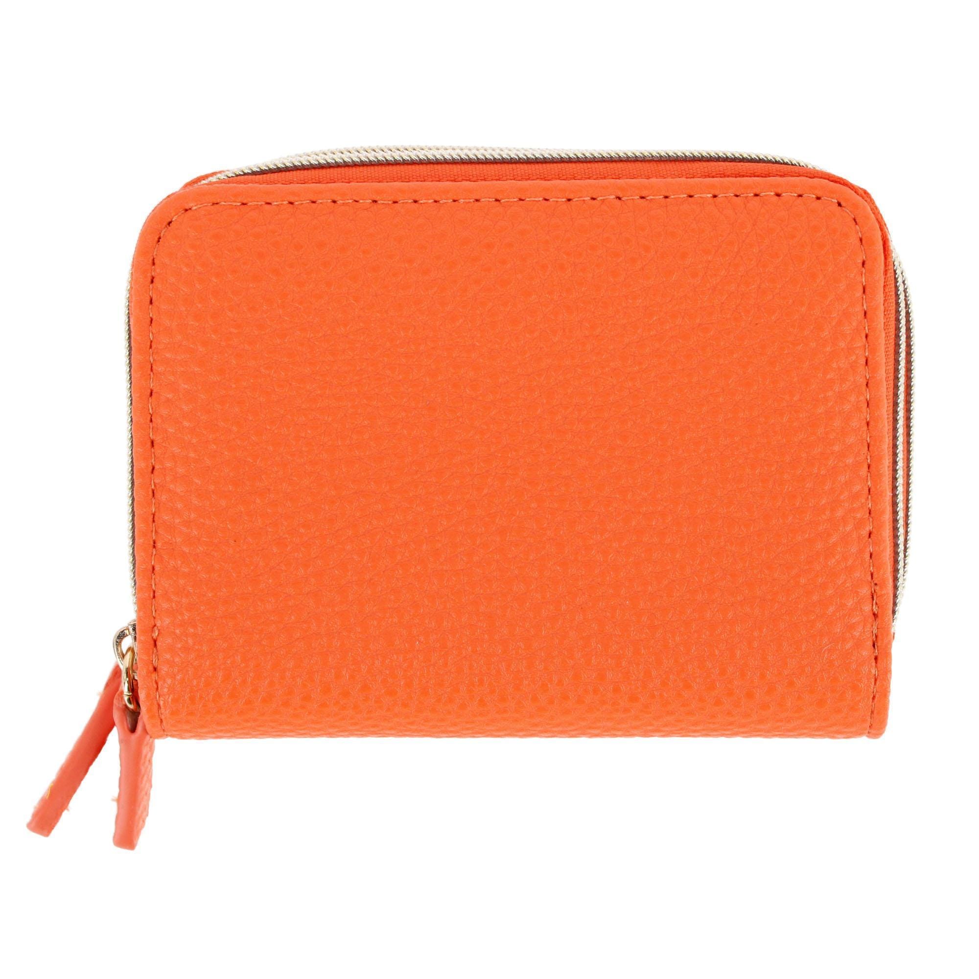 Buxton Women's Stylish Colored Multi Card Case Wizard Wallet