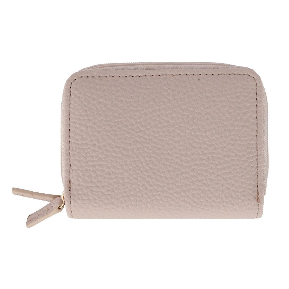 Buxton Women's Stylish Colored Multi Card Case Wizard Wallet - White