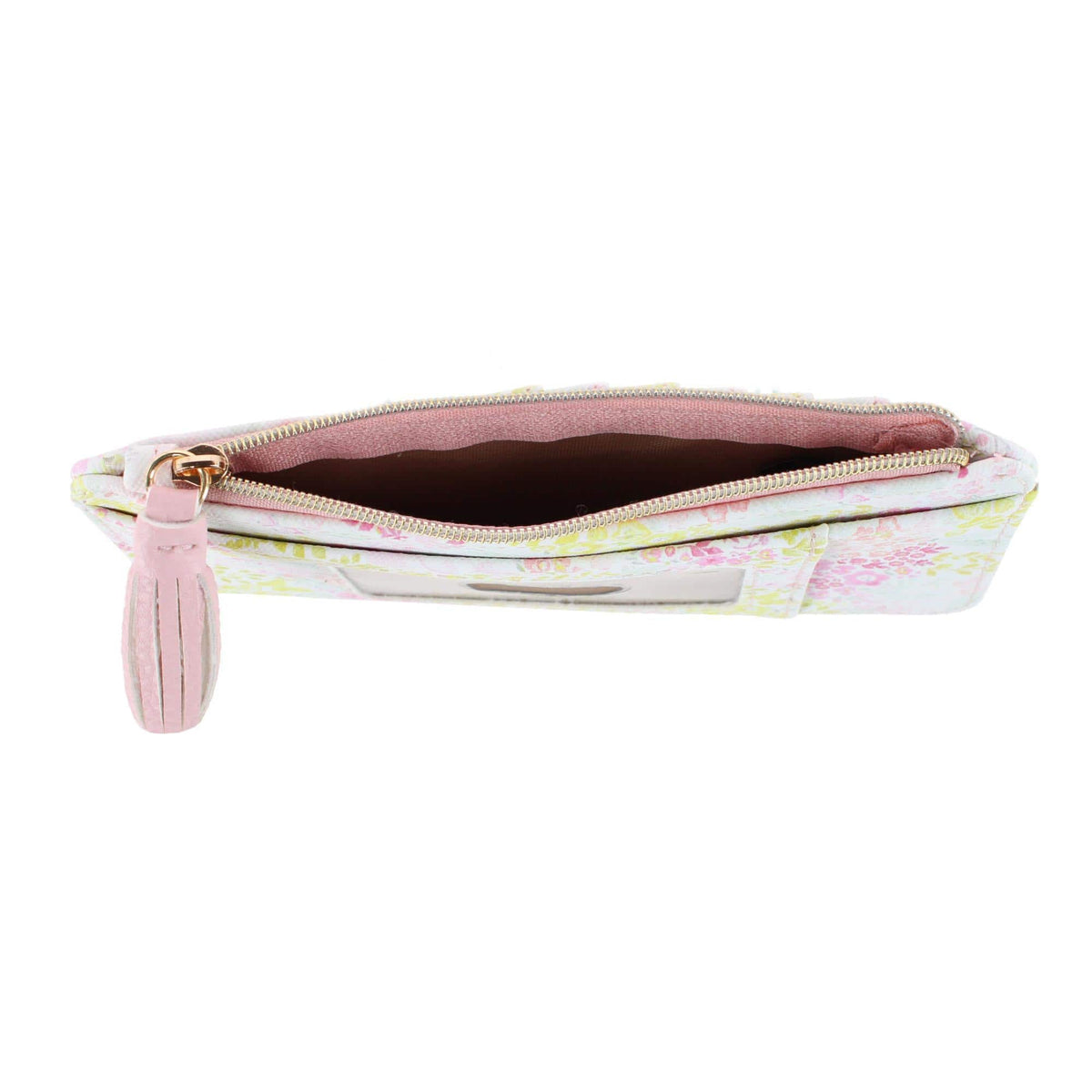 Julia Buxton Women's Vegan Leather Thin Card RFID Organizer Case - Polinator