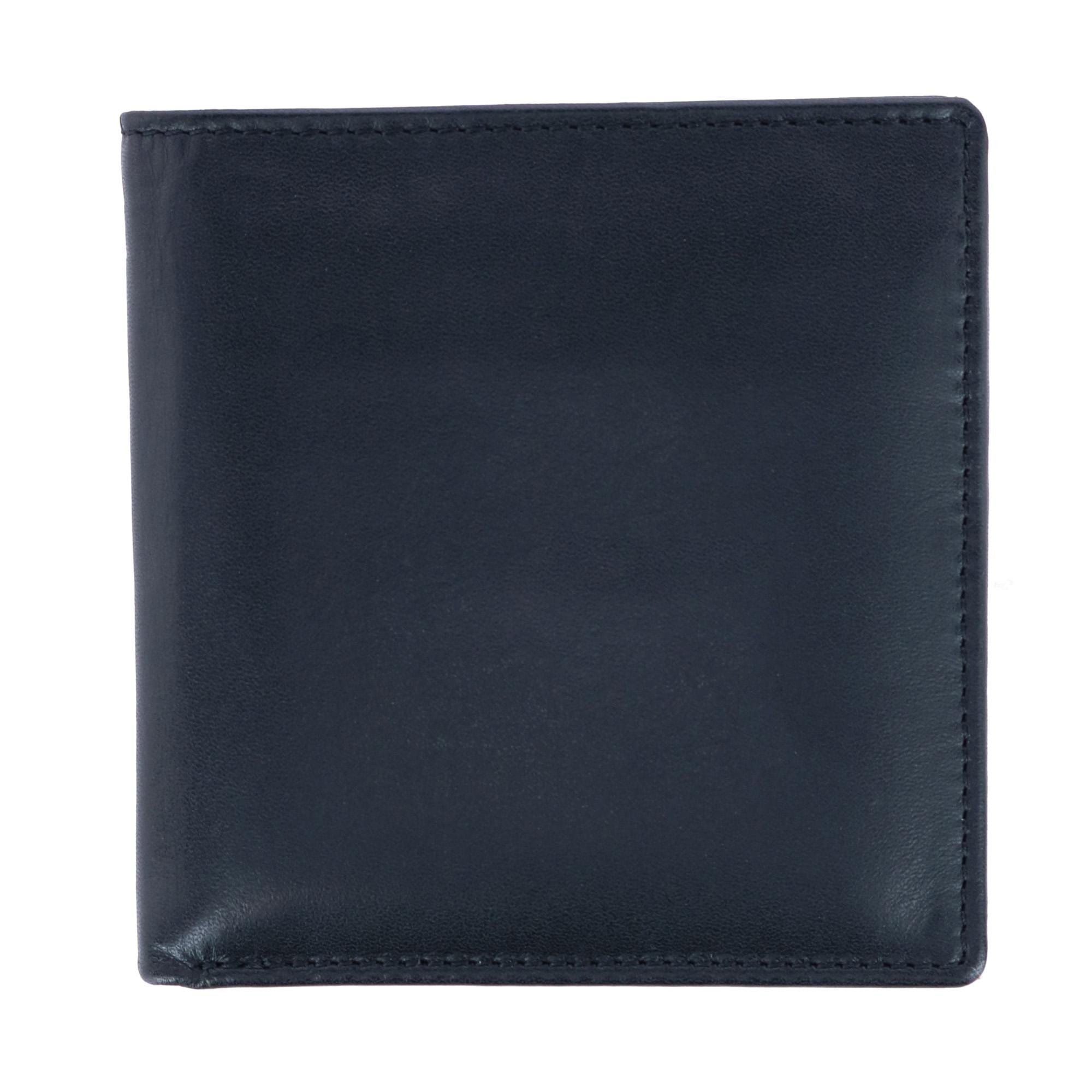 DOPP Men's Leather Dopp Regatta RFID Convertible Cardex Hipster Wallet