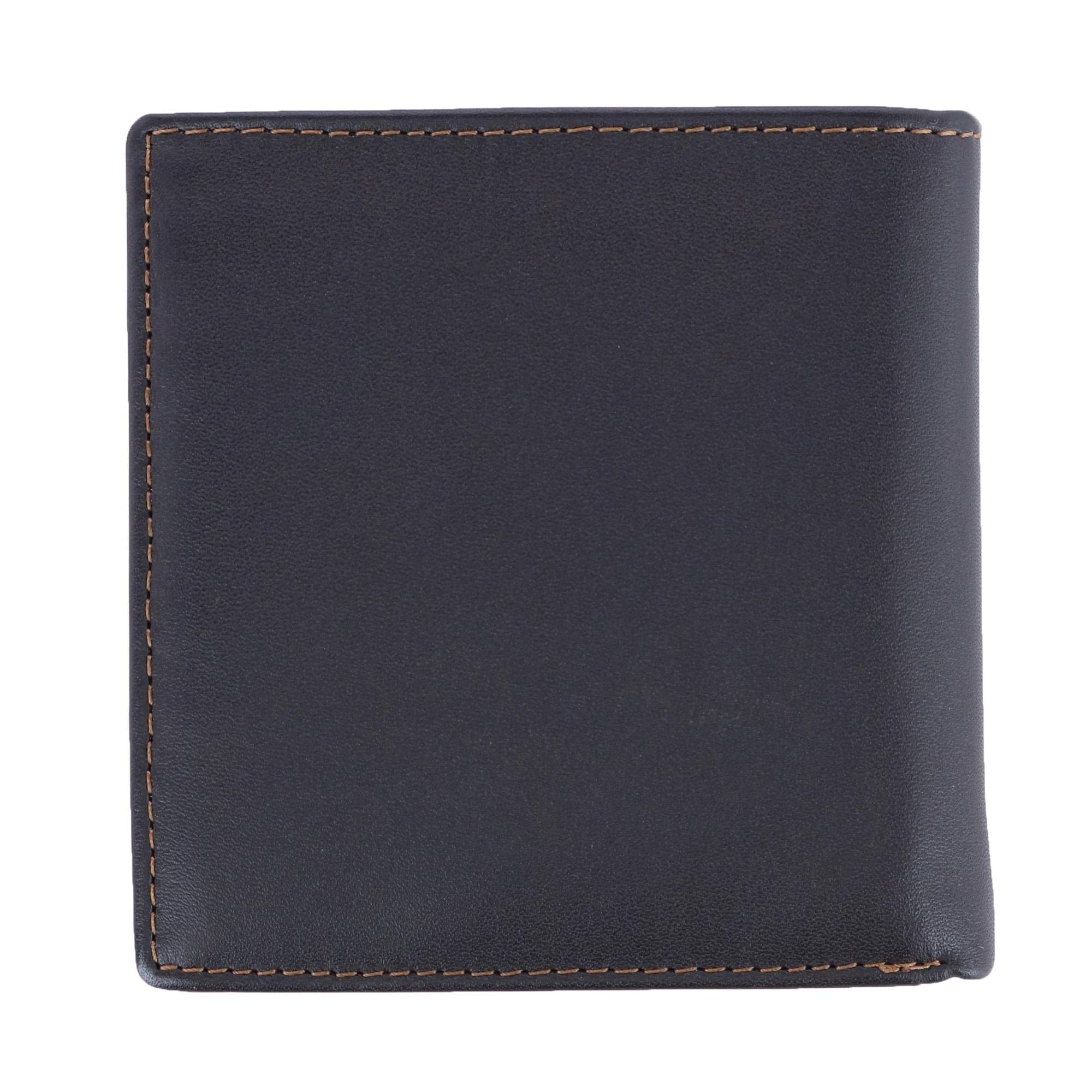 DOPP Men's Leather Dopp Regatta RFID Convertible Cardex Hipster Wallet - Brown