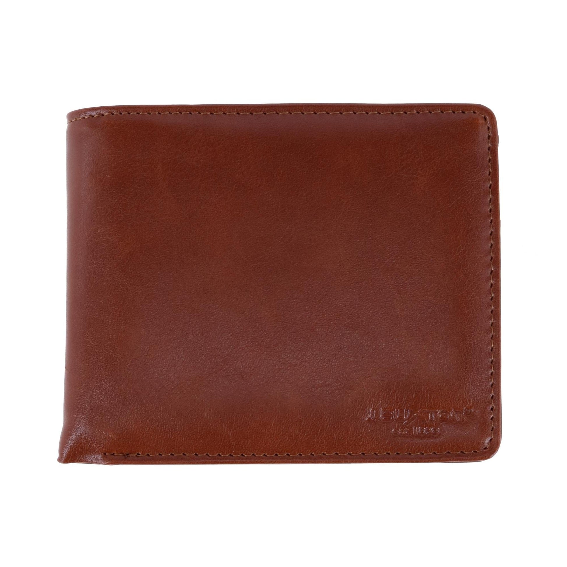Buxton Men's RFID Distressed Vegan Leather Bifold Wallet - Men's RFID Distressed Vegan Leather Bifold Wallet