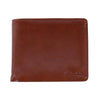 Men's RFID Distressed Vegan Leather Bifold Wallet