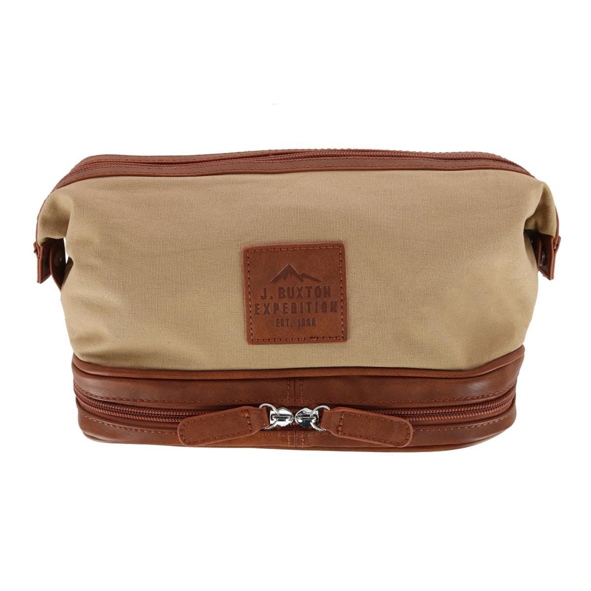 Buxton Epedition II Huntington Gear Bottom Zip Travel Kit - Epedition II Huntington Gear Bottom Zip Travel Kit