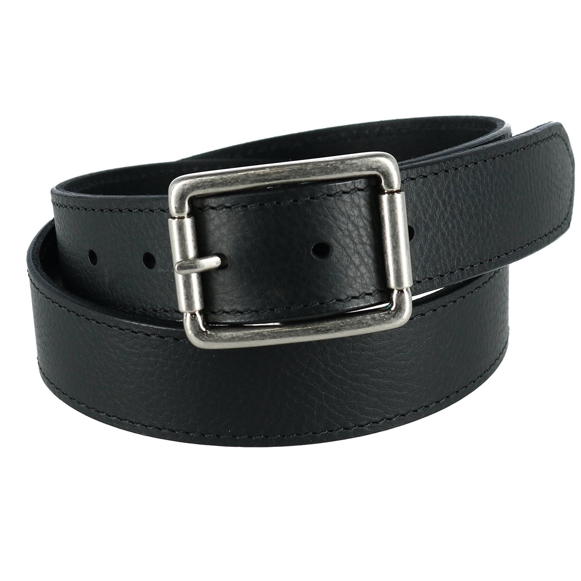 CrookhornDavis Men's Newcastle Natural Grain Leather Belt