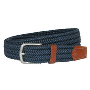 Men's Boca Braided Waxed Cotton Stretch Belt