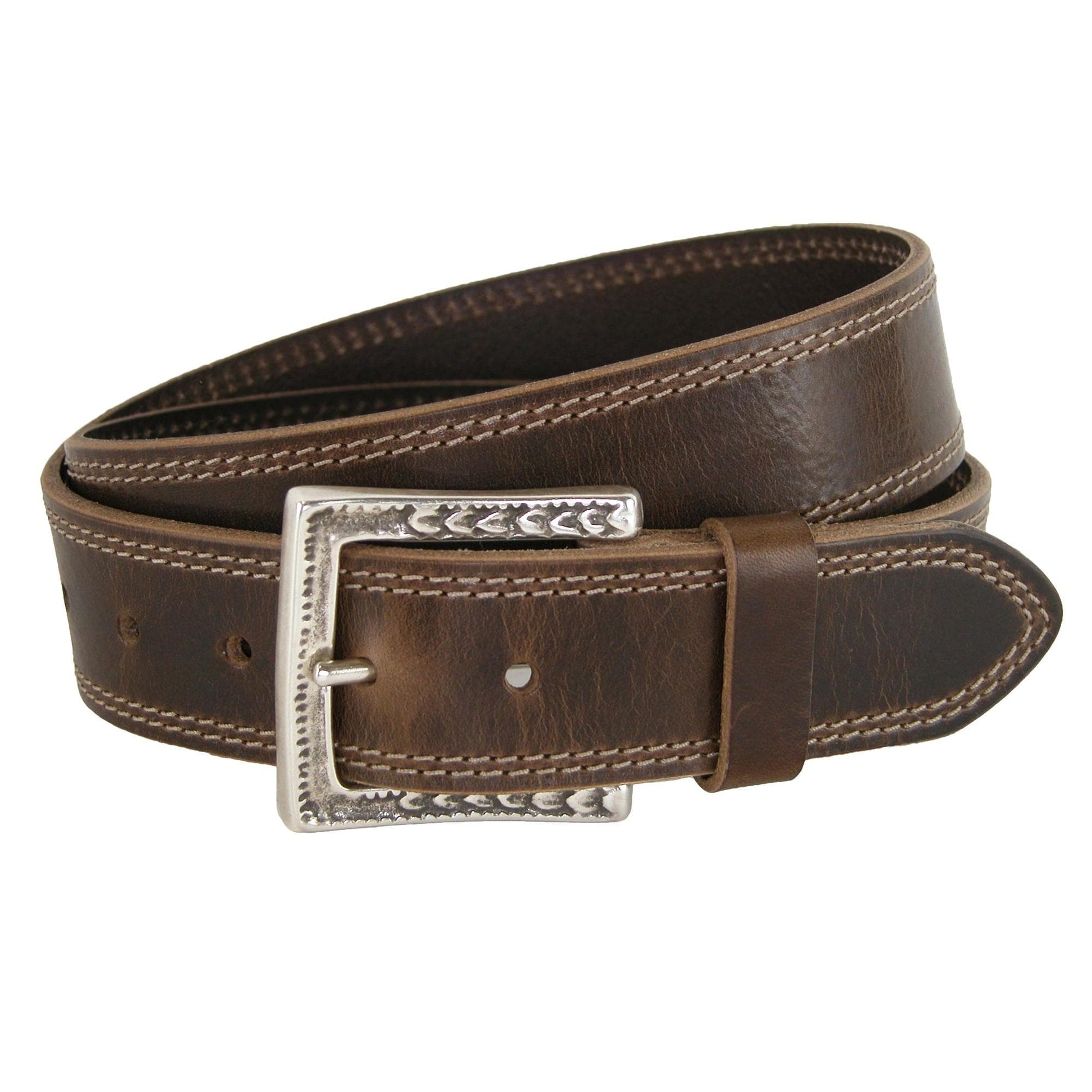 CrookhornDavis Men's Douglas SoHo Casual Pull Up Leather Jean Belt - Men's Douglas SoHo Casual Pull Up Leather Jean Belt
