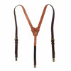 Men's The Bristol Clip End Leather Braces with Elastic Backstrap