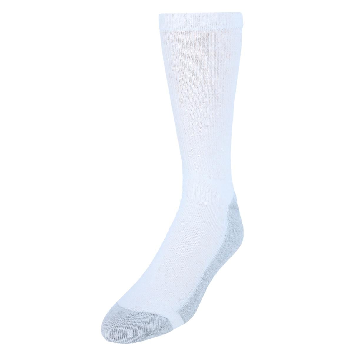 Men's Big and Tall Crew Socks (12 Pack) by Hanes | Big and Tall Socks ...