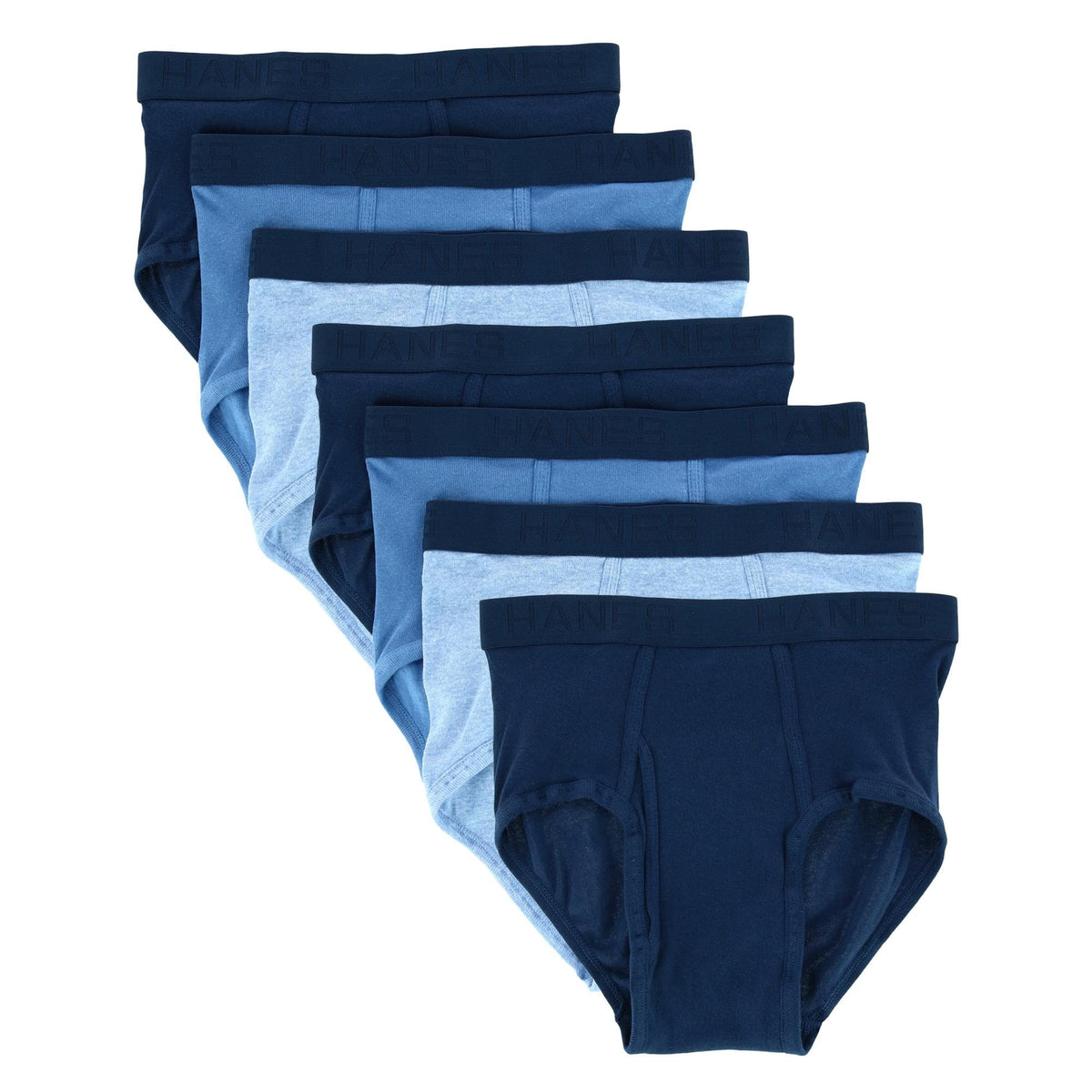 Hanes Men's Solid Tag Free Briefs (7 Pack) - Assorted
