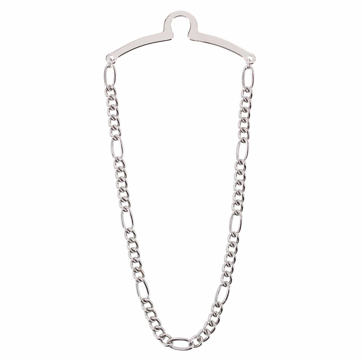 Competition Inc. Men's Figaro Style Link Tie Chains (Pack of 2) - Gold/Silver