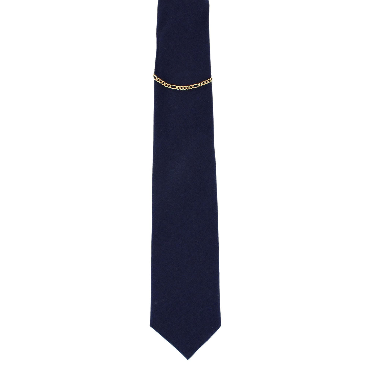 Competition Inc. Men's Figaro Style Link Tie Chains (Pack of 2) - Gold/Silver