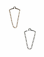 Men's Figaro Style Link Tie Chains (Pack of 2)