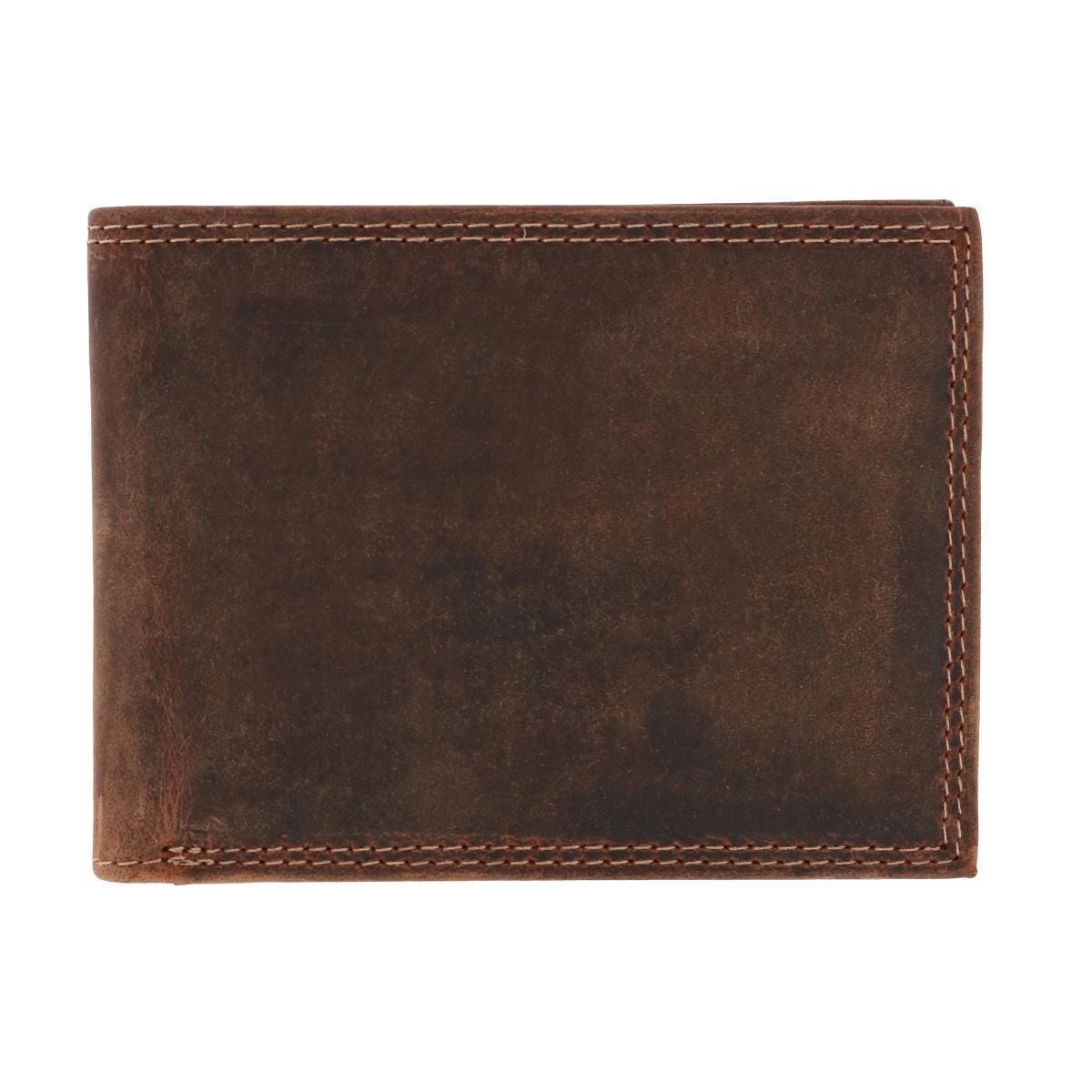 CTM® Men's Leather RFID Bifold Wallet