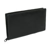 Leather Zippered Checkbook Cover and Wallet