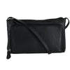 Women's Leather Organizer Crossbody Handbag