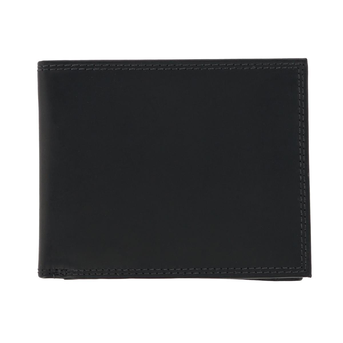 CTM® Men's Pull Up Leather Bifold Wallet with Coin Pocket - Men's Pull Up Leather Bifold Wallet with Coin Pocket