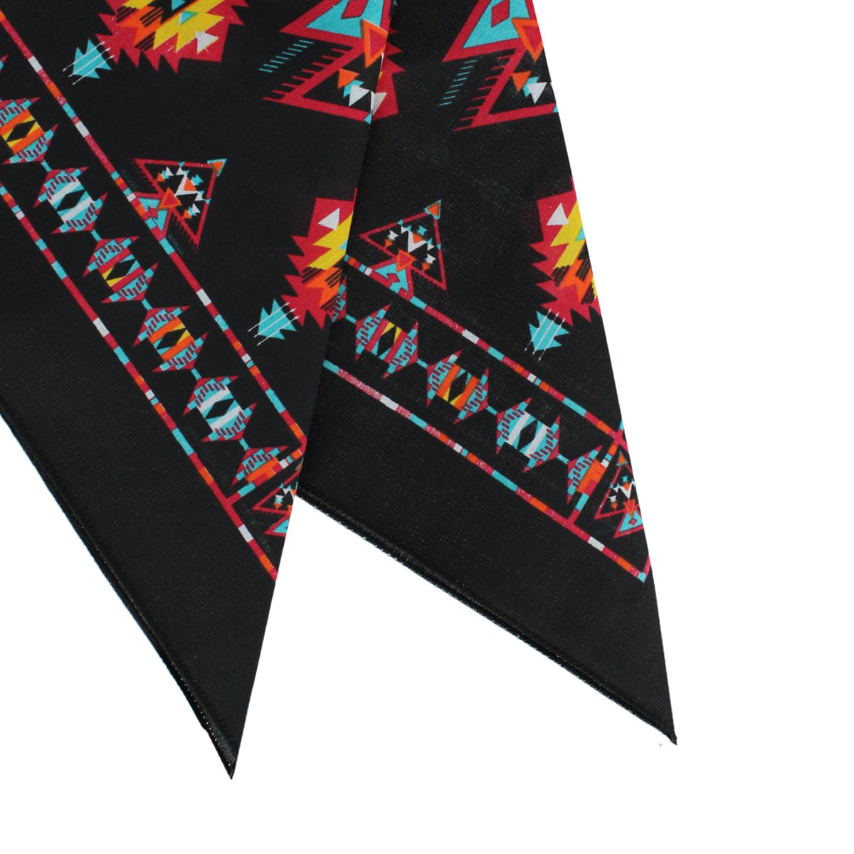 CTM® Apache Southwest Print Bandana - Black