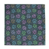 Colorful Dog Paw Print Bandana