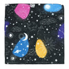 Glow in the Dark Galaxy Print Bandana