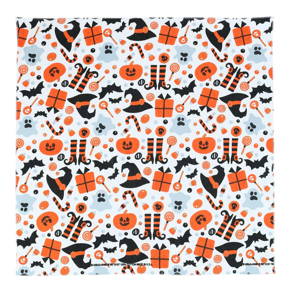 Witches and Hats Halloween Print Holiday Bandana