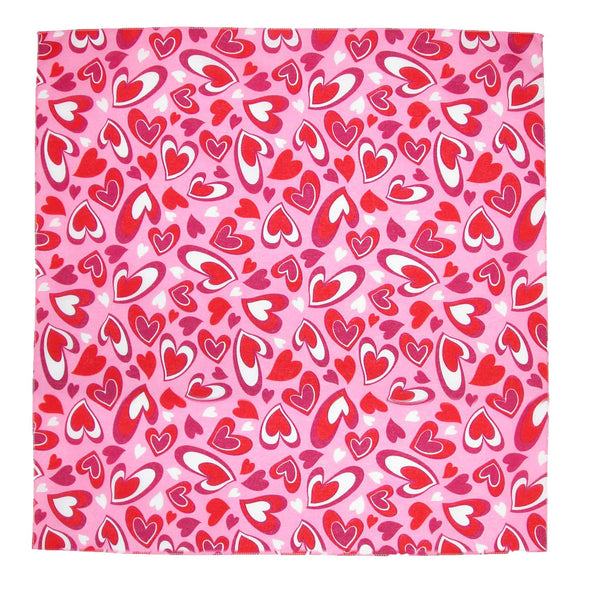 Heartfelt Valentines Day Holiday Bandana
