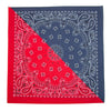 Split Paisley Print Bandana