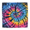 Cotton Dark Storm Tie-Dye Bandana