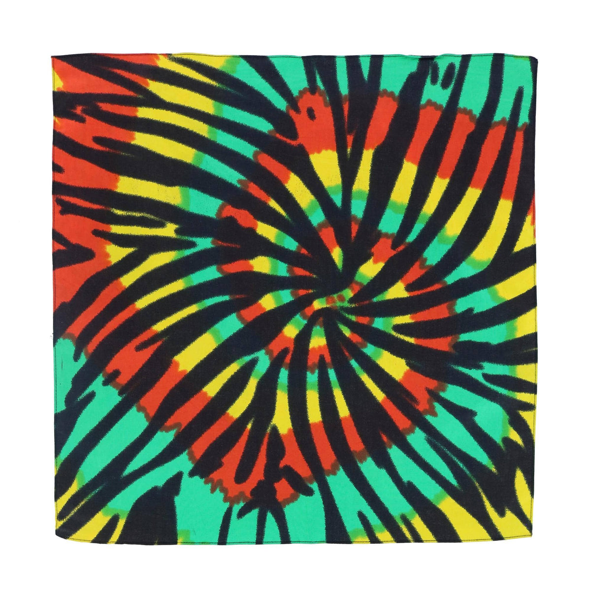 CTM® Cotton Reggae Tie-Dye Bandana - Cotton Reggae Tie-Dye Bandana