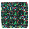 Trendy Christmas Pattern Holiday Print Bandana
