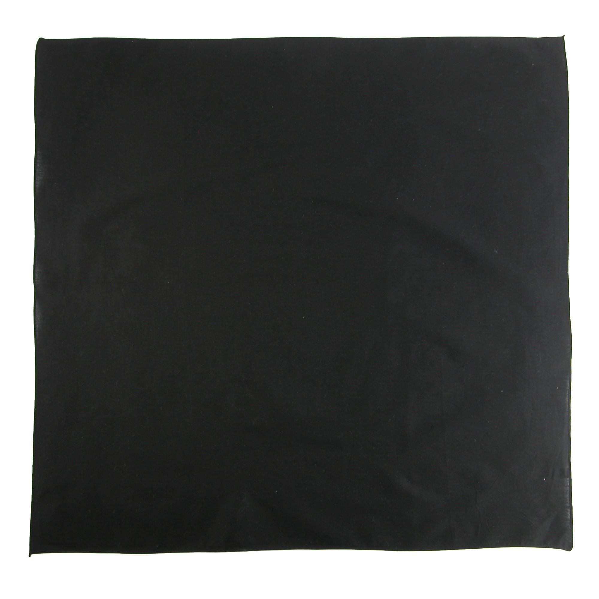 CTM® 27 Inch Extra Large Cotton Solid Color Bandana - 27 Inch Extra Large Cotton Solid Color Bandana