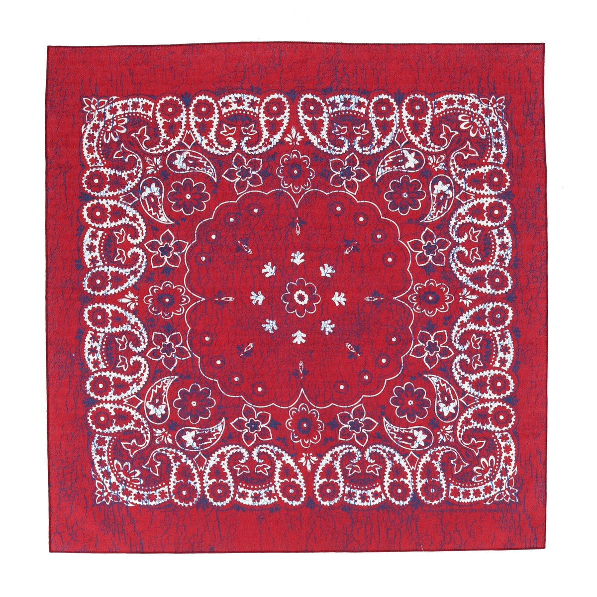 CTM® Extra Large 27 Inch Rustic Paisley Print Bandana
