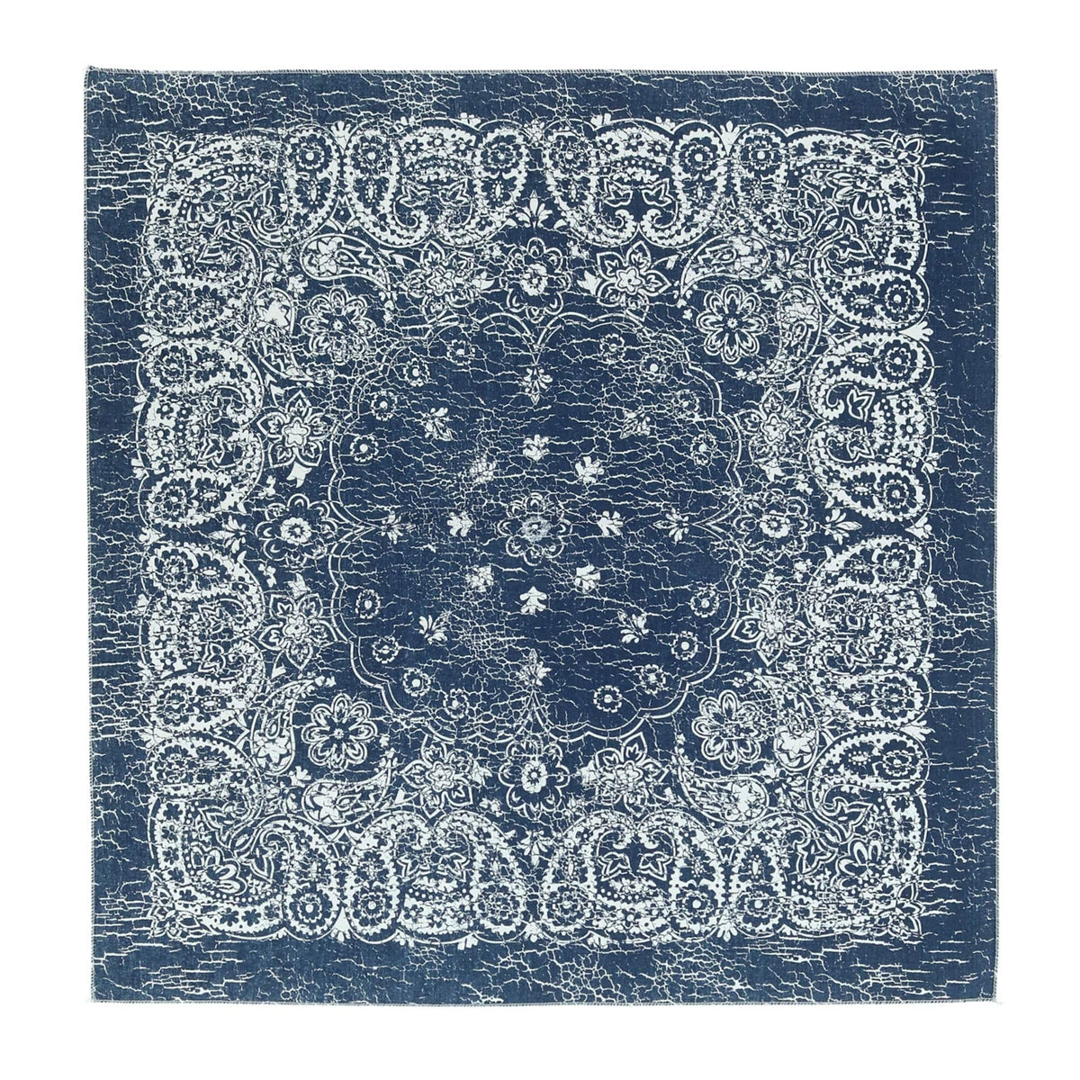 CTM® Extra Large 27 Inch Rustic Paisley Print Bandana - Extra Large 27 Inch Rustic Paisley Print Bandana