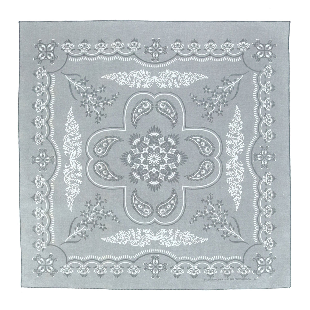 CTM® Extra Large 27 Inch Fashion Paisley Print Bandana