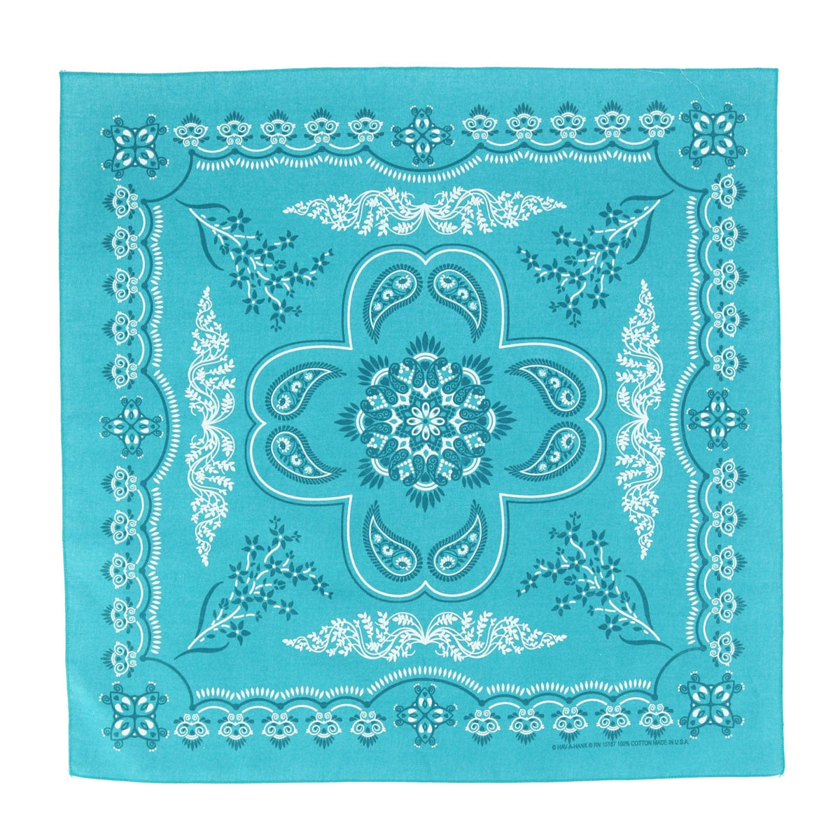 CTM® Extra Large 27 Inch Fashion Paisley Print Bandana - Extra Large 27 Inch Fashion Paisley Print Bandana