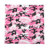Women's Cotton Pink Camouflage Bandana