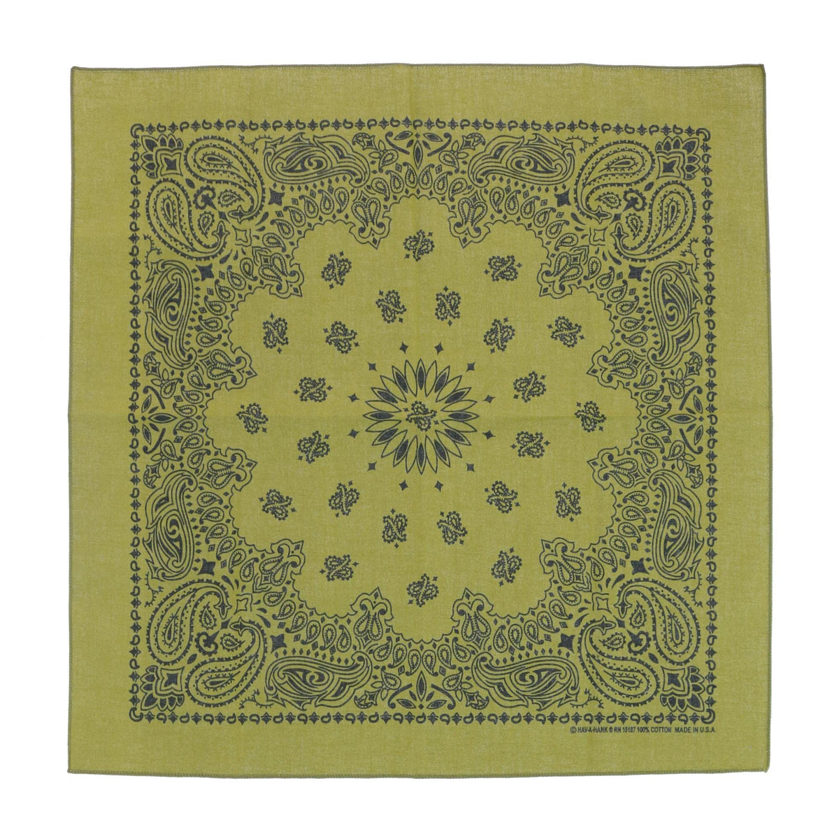 CTM® Cotton Contemporary Paisley Print Bandana