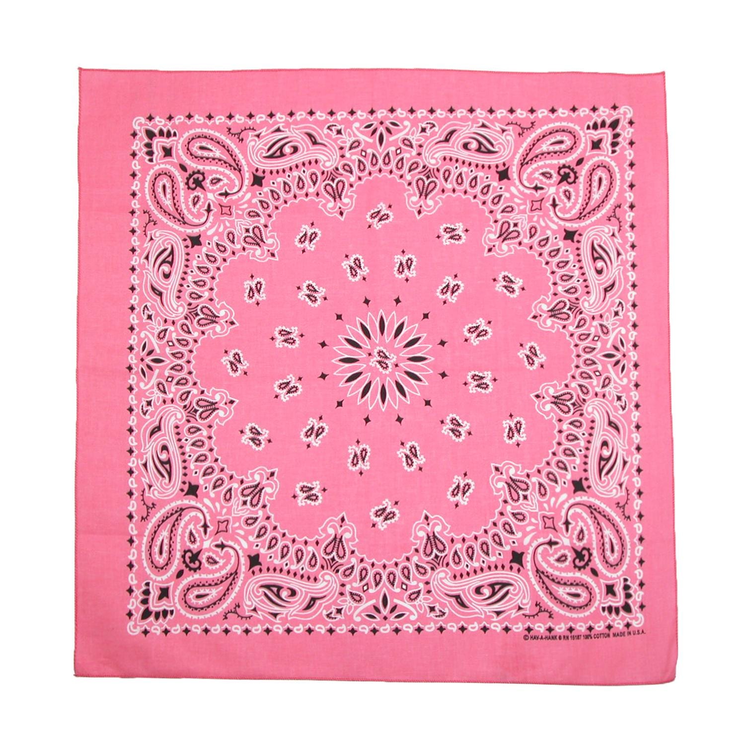 CTM® Pastel Paisley Bandanas