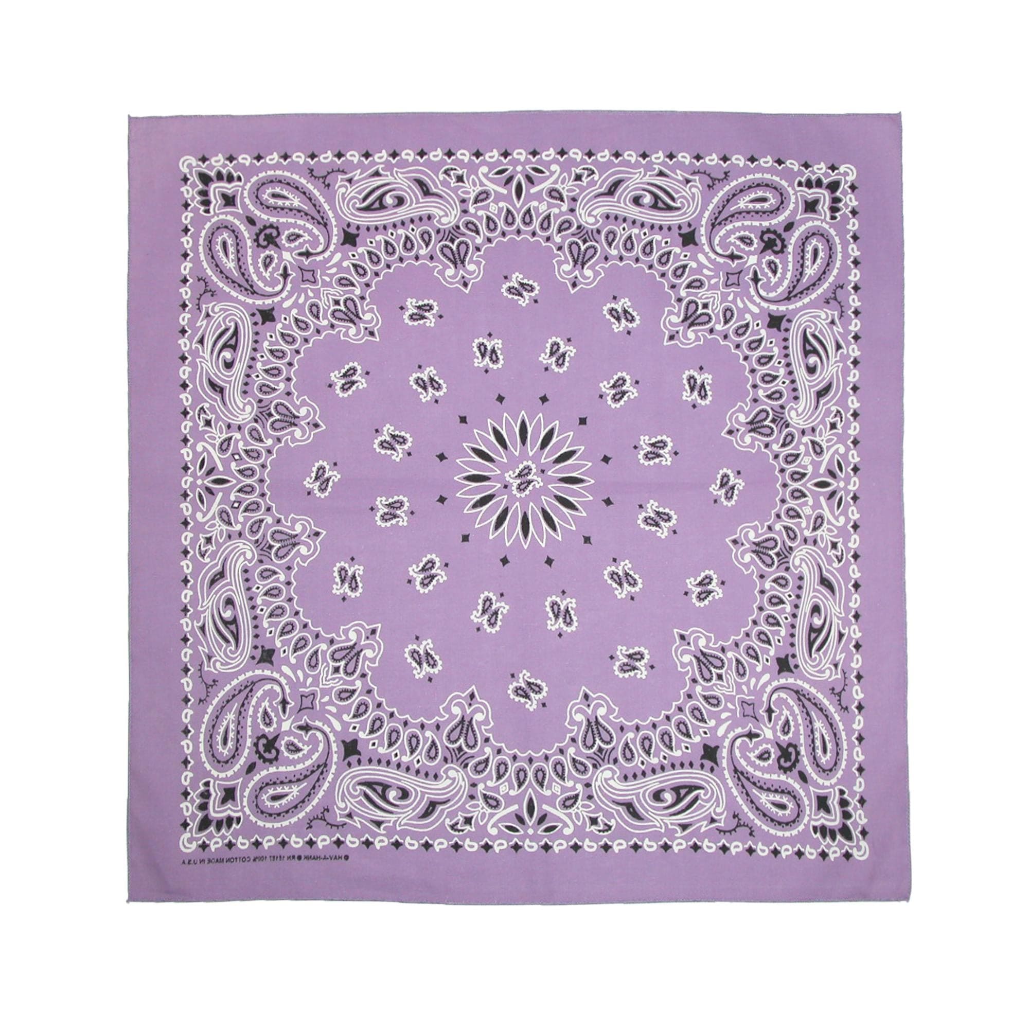 CTM® Pastel Paisley Bandanas